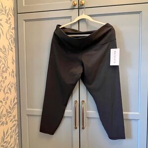 Athleta Ultra High Rise Elation 7/8 Tights Leggings in Charcoal Gray size 2X